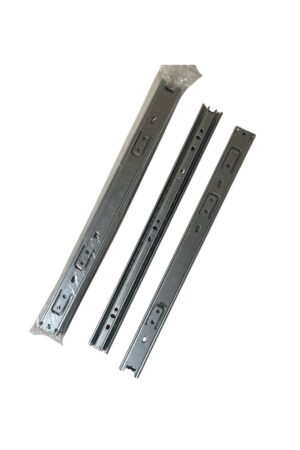 Corrediça Telescópica H27 350MM , com altura de 27mm  e extensão de 350mm  sem amortecimento